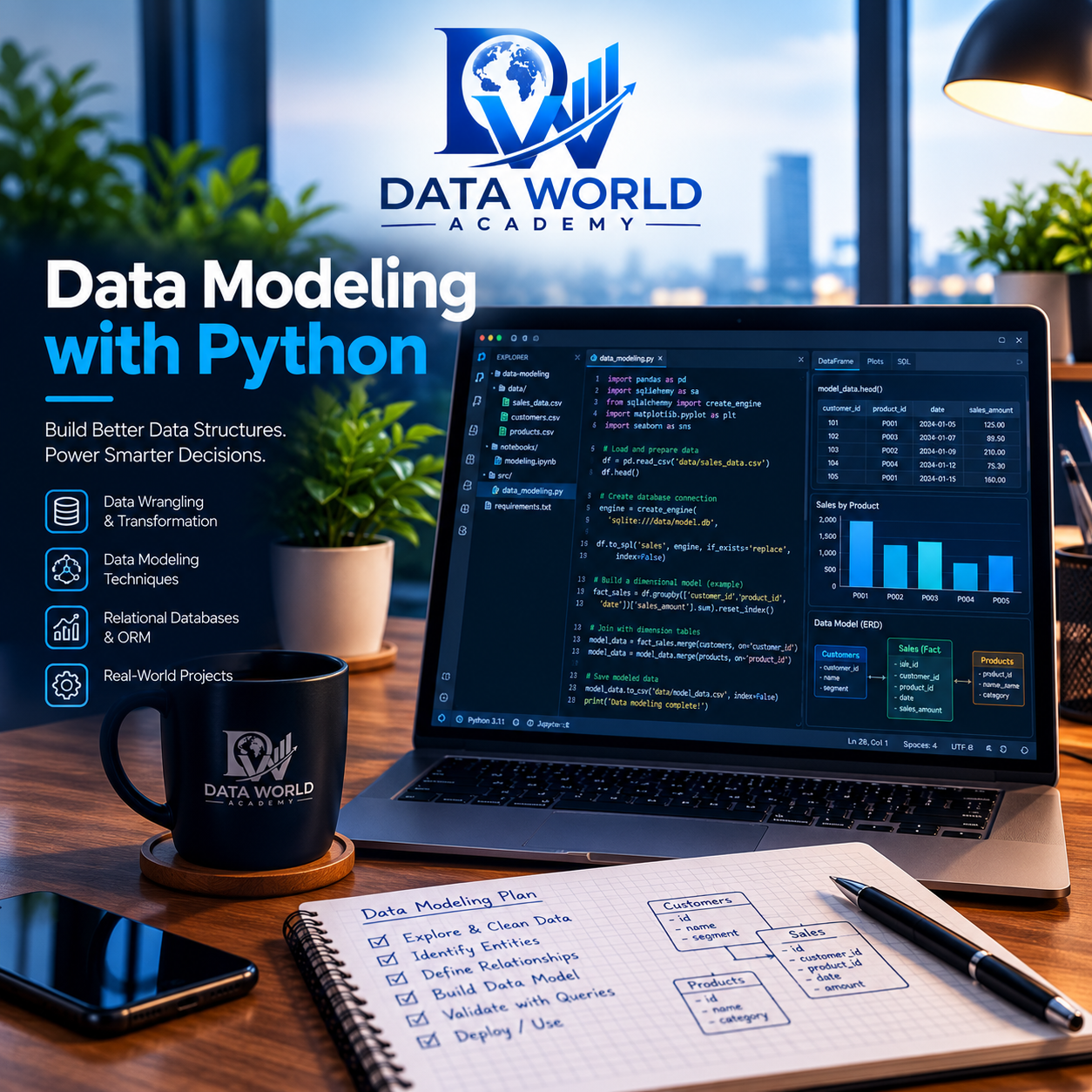 Data Modeling with Python course