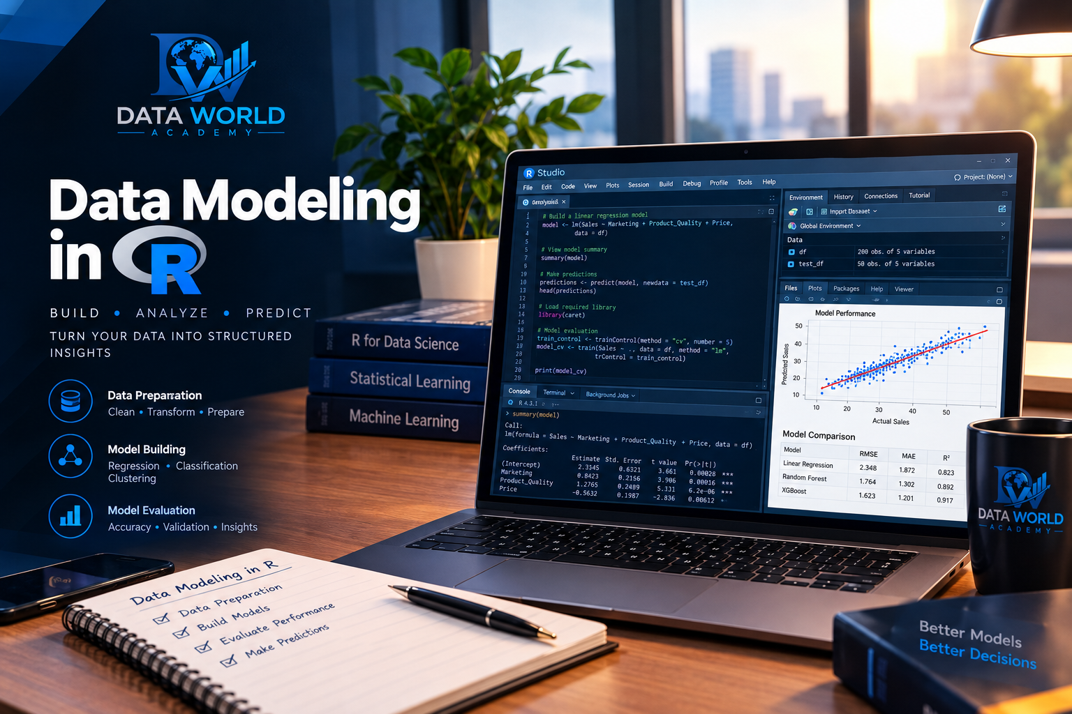 Data Modeling with R course